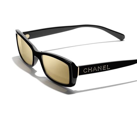 chanel sonnenbrille damen gold|Chanel sonnenbrille damen.